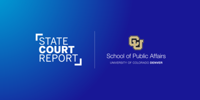 State Court Report and University of Colorado logos