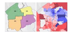 map of different districts